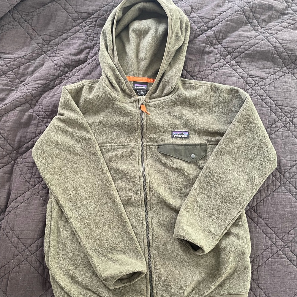 Kids microfleece fall jacket size XS /  5/6 Patagonia